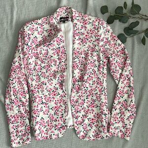 NWOT RW & Co Floral Spring Suit Blazer